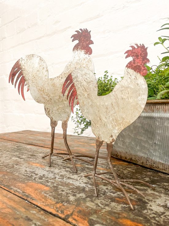 Metal Roosters