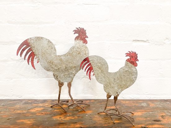 Metal Roosters