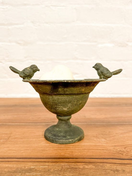 Metal Bird Bowl