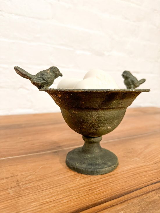 Metal Bird Bowl