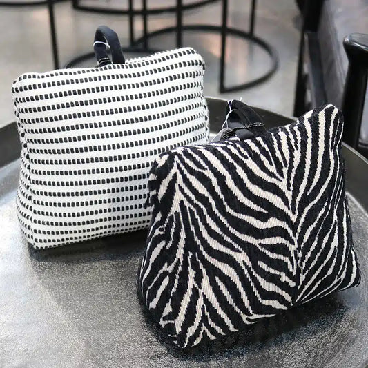 Animal Print Doorstop