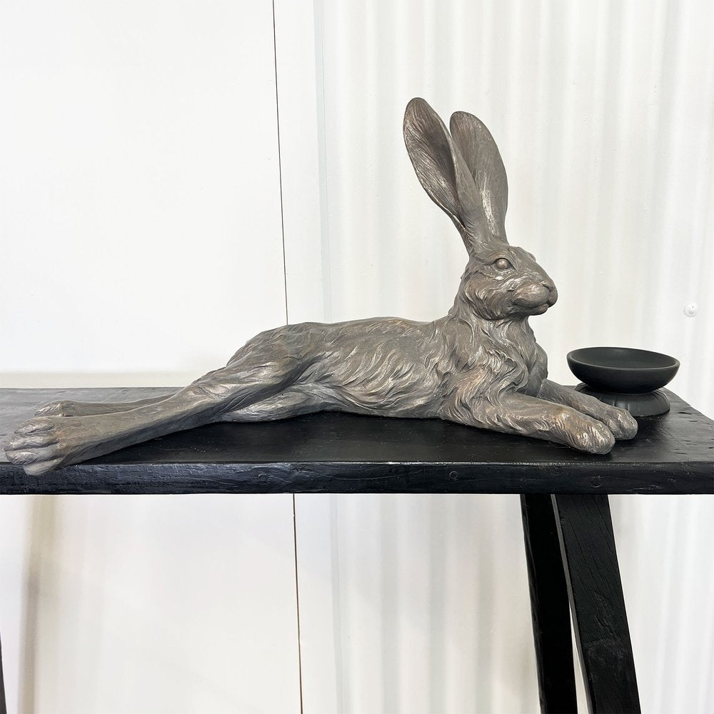 Laying Country Hare - Indoor