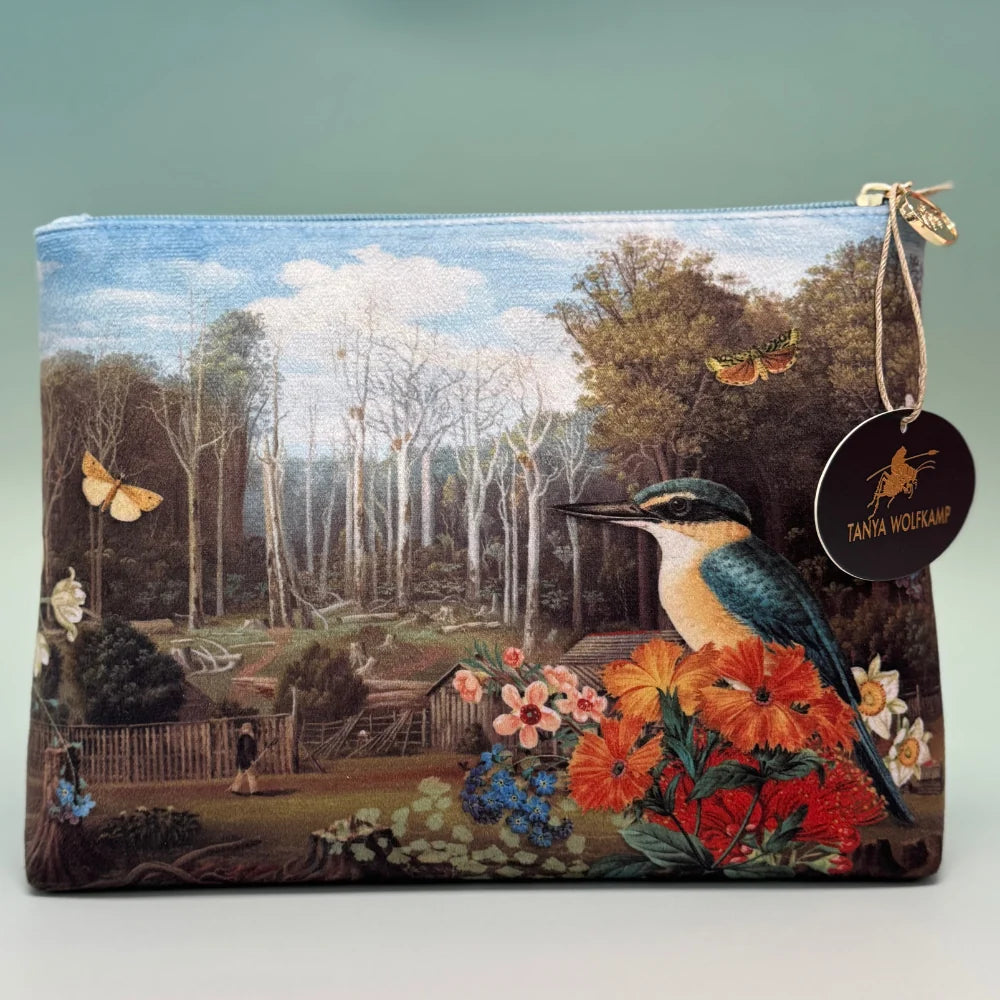 Tanya Wolfkamp Bag Large - Vintage Kingfisher