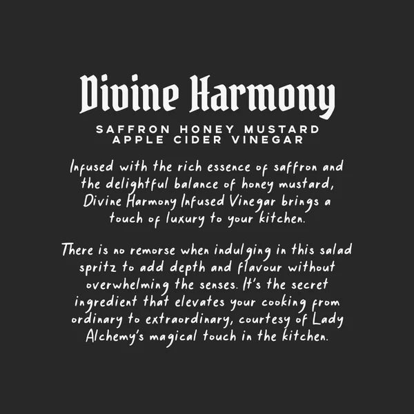 Lady Alchemy - Divine Harmony - Saffron Honey Mustard ACV Salad Spritz