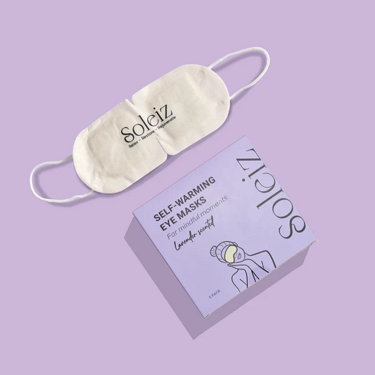 Soleiz Self Warming Eye Masks 5x - Lavender
