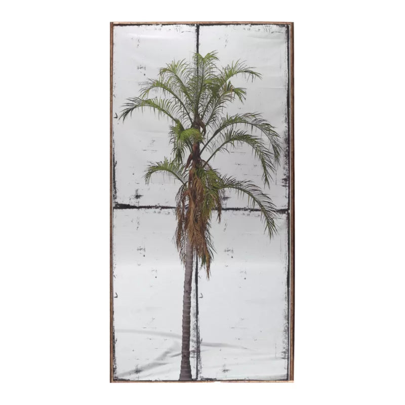 Palm Tree Antique Style Mirror