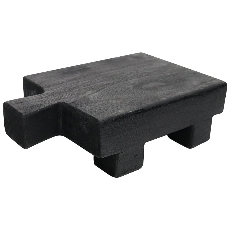 Square Mini Pedestal - Black