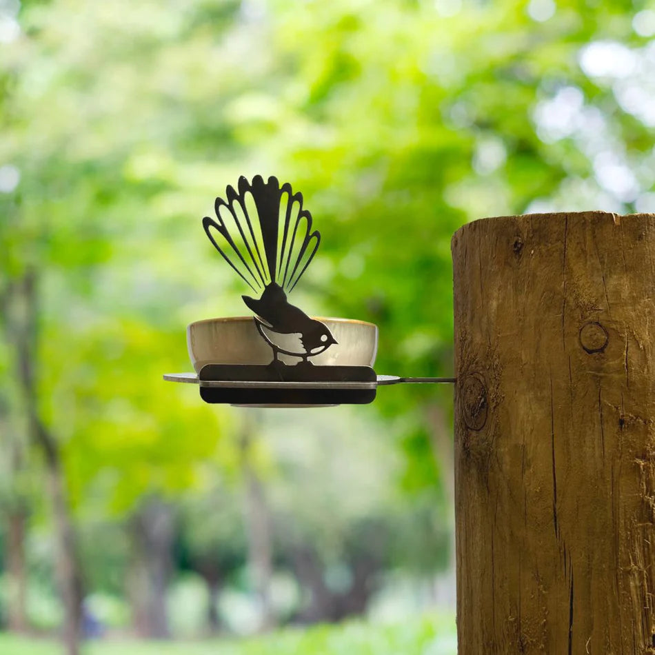 Metal Bird - Bird Feeder Bowl