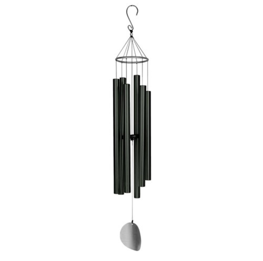 Black and Silver Wind Chime - 116cm