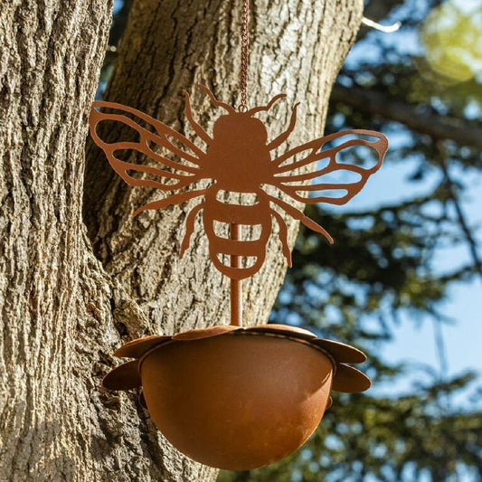 Bee Hanging Bird Feeder