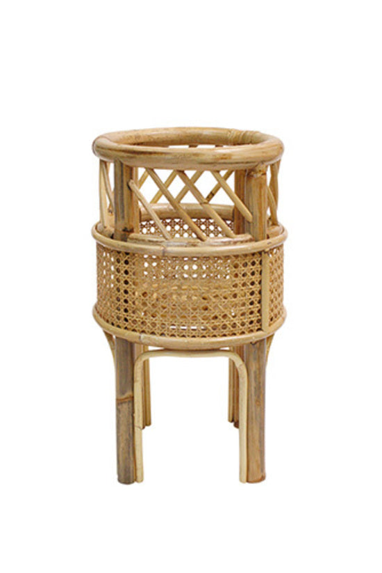 Kubu Rattan Planter Stand