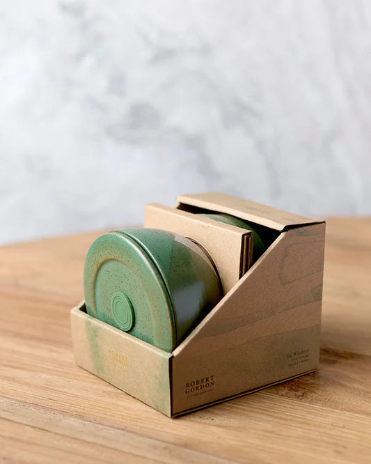Green Set of 2 360ml Containers / The Wanderer - Robert Gordon