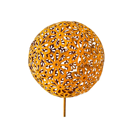 Floral Sphere Stake - Large