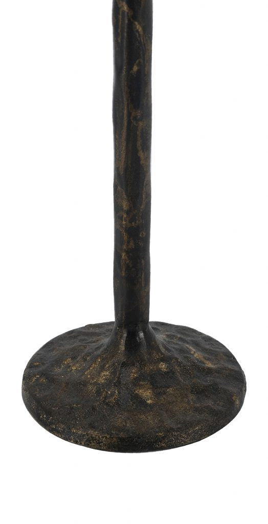 Iron Twist Candle Holders