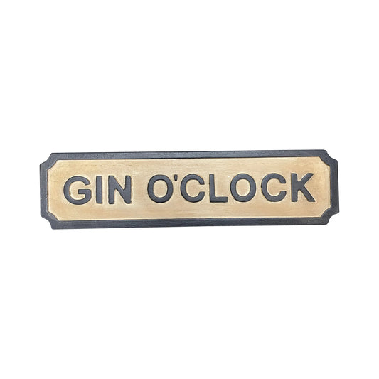 Gin O'Clock Road Sign - Small