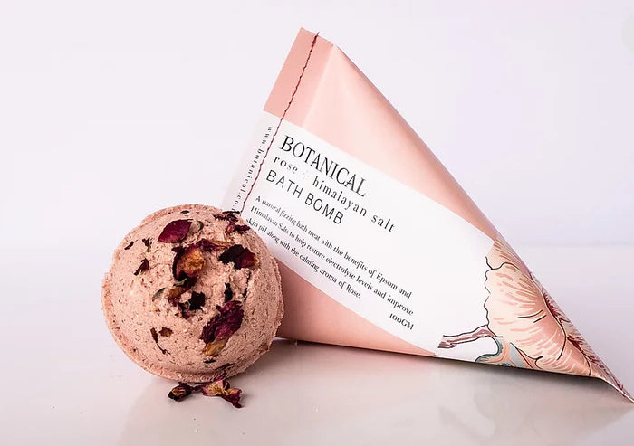Botanical NZ -  Rose / Himalayan Salt Bath Bomb