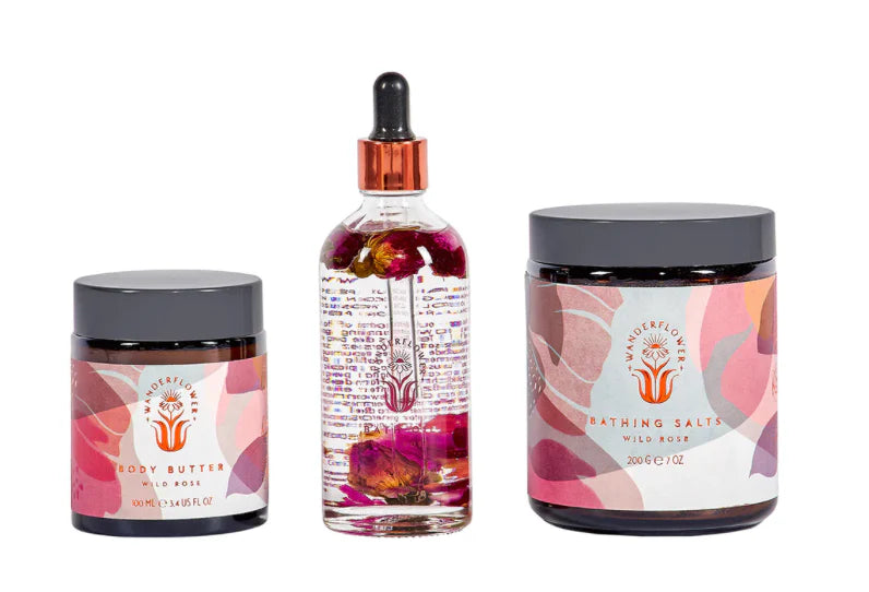 Wanderflower Time to Unwind Bathing Set