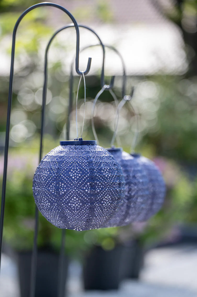 Lumiz Solar Lantern - Round 20cm Future Dusk Topaz