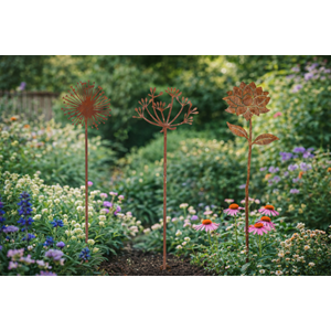 Garden Stake - Agapanthus 37cm