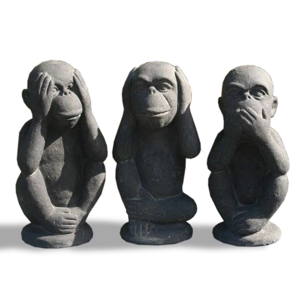 Set of Three Monkeys - Ear, See & Speak no Evil