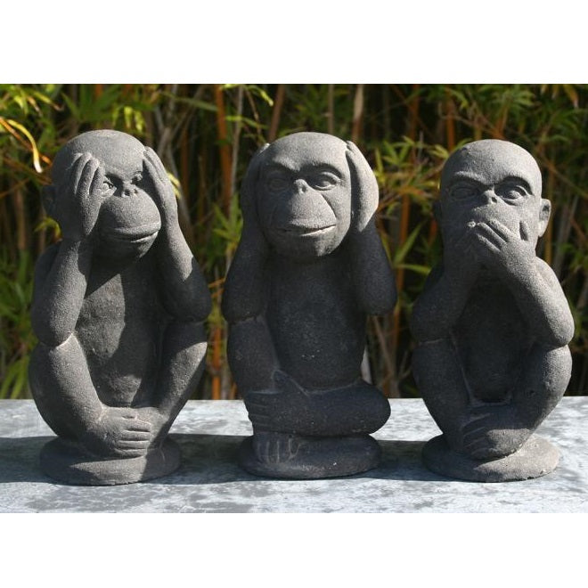 Set of Three Monkeys - Ear, See & Speak no Evil