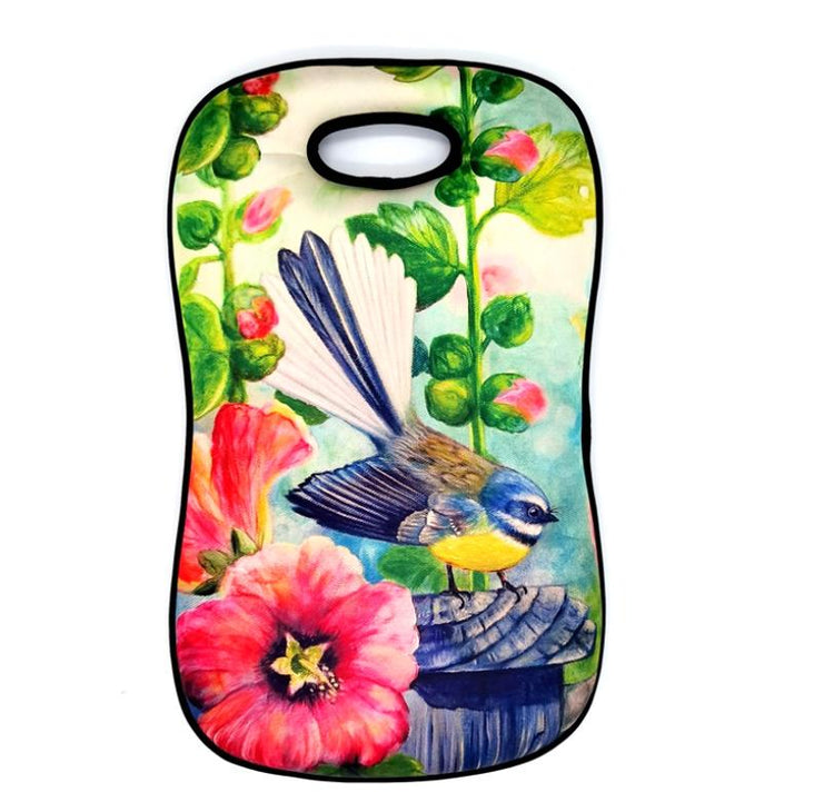 NZ Artist Garden Kneeler - Fantail Hollylocks