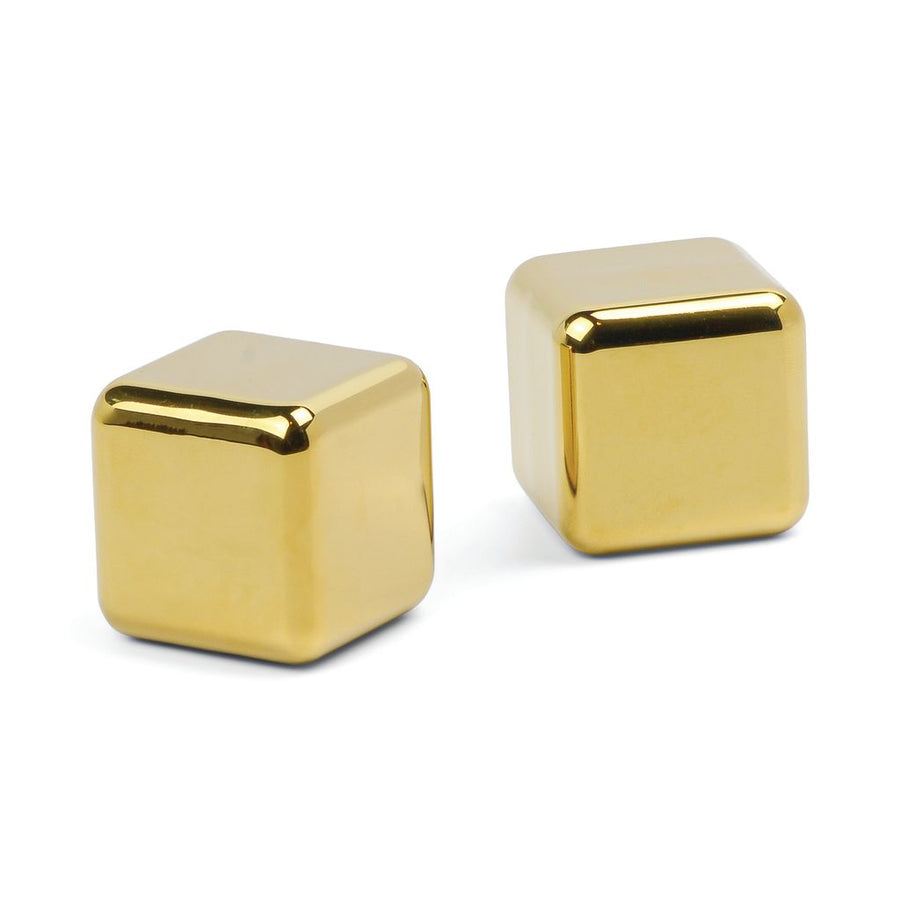 Jupiter Cocktail Chillers - Set of 2 Large Gold