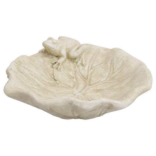 Garden Water Bowl - Frog
