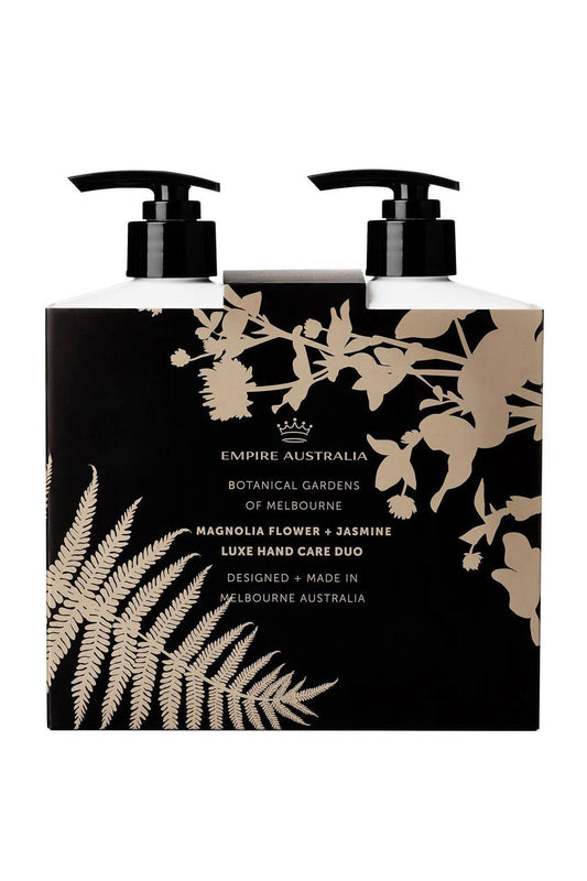 Botanical Gardens of Melbourne - Magnolia & Jasmine Hand Wash & Lotion Duo 500mls