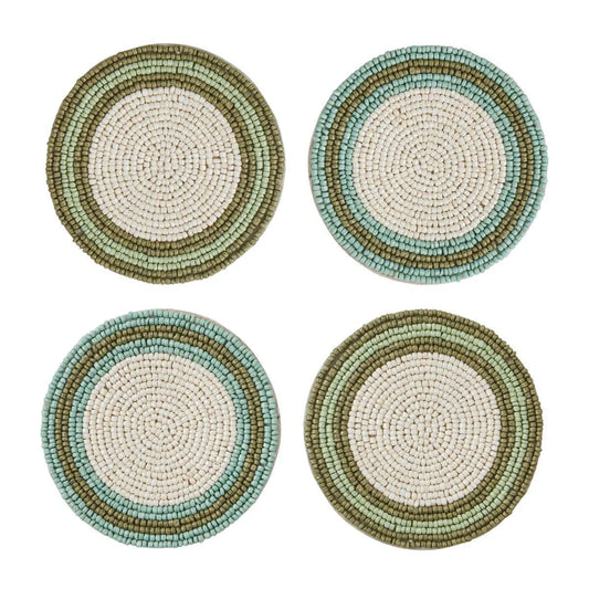 Gimlet Beaded Coasters