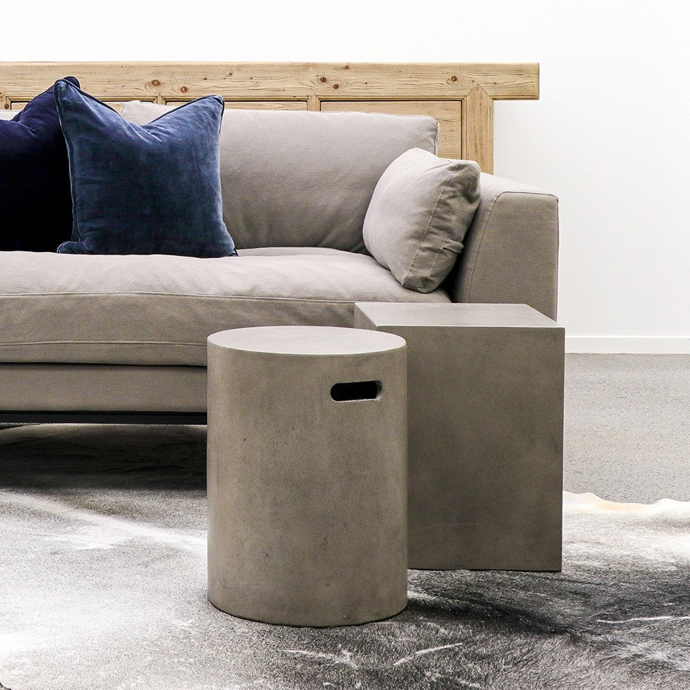 Concrete Rectangle Side Table / Stool 46cm