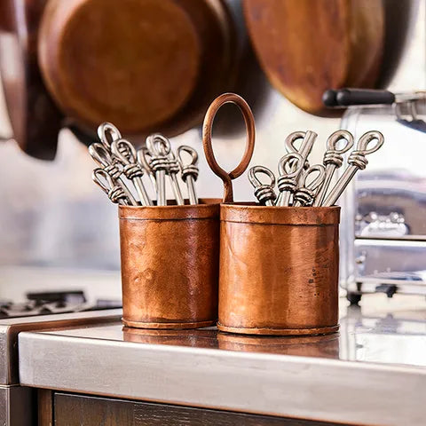 Utensil Holder - Copper