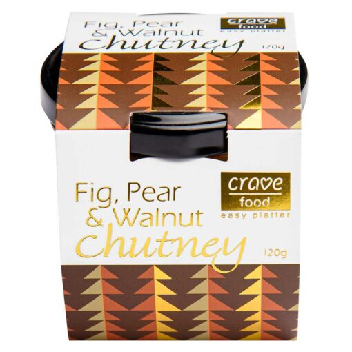 Fig Pear Walnut Chutney