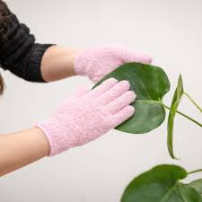 Plant Dusting Gloves - Pink