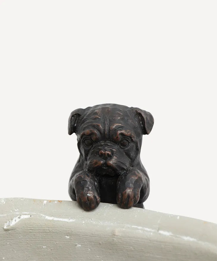 French Bulldog Pot Rim Ornament