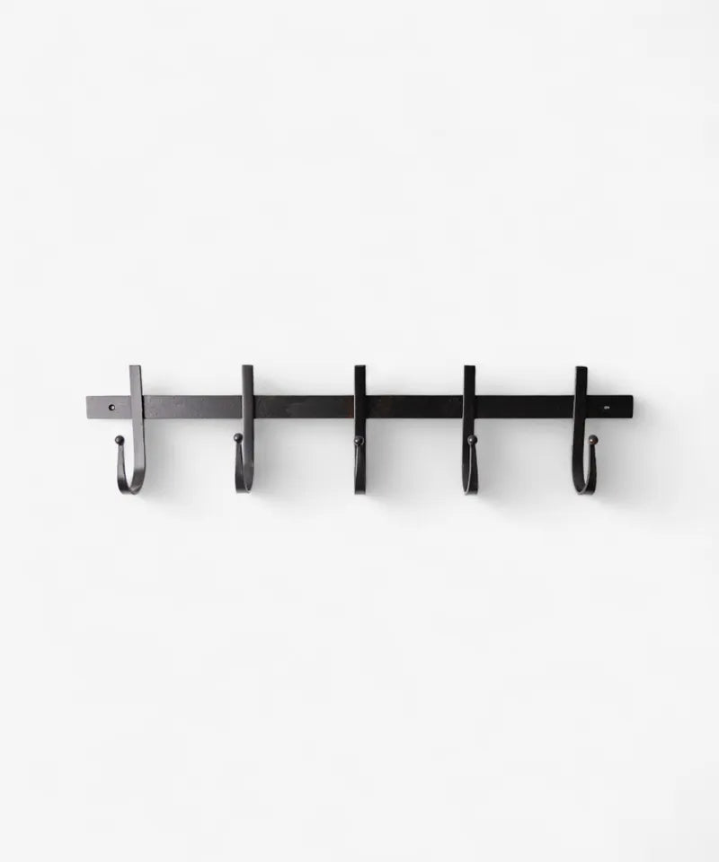 Chunky Iron 5 Hook Black Bar