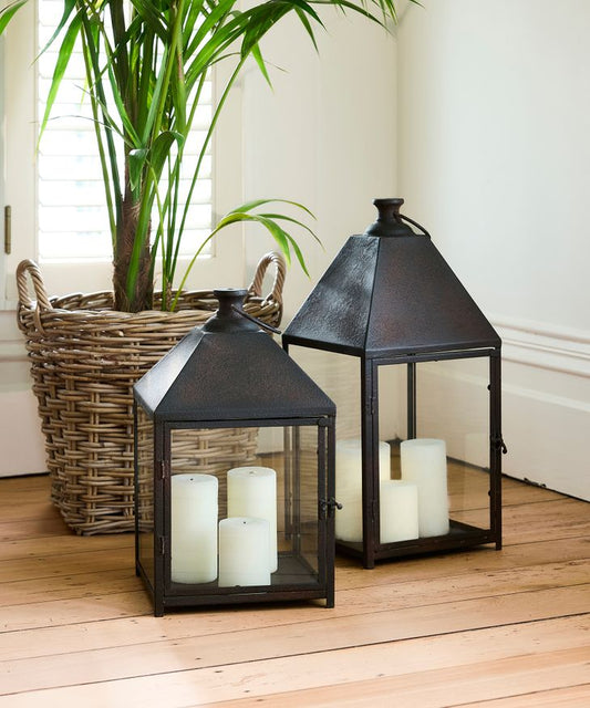 Newton Rustic Lantern - Small