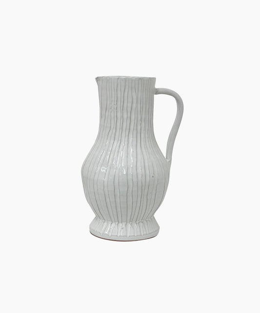 Ribbed Vase Jug Large