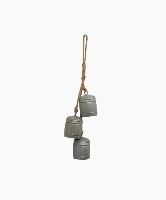 Cow Bells on Rope - Three