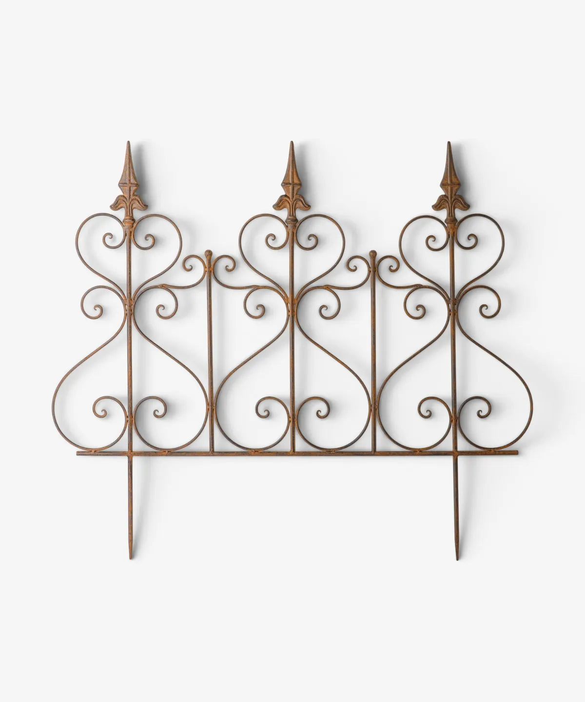 Ornamental Iron Garden Panel Short