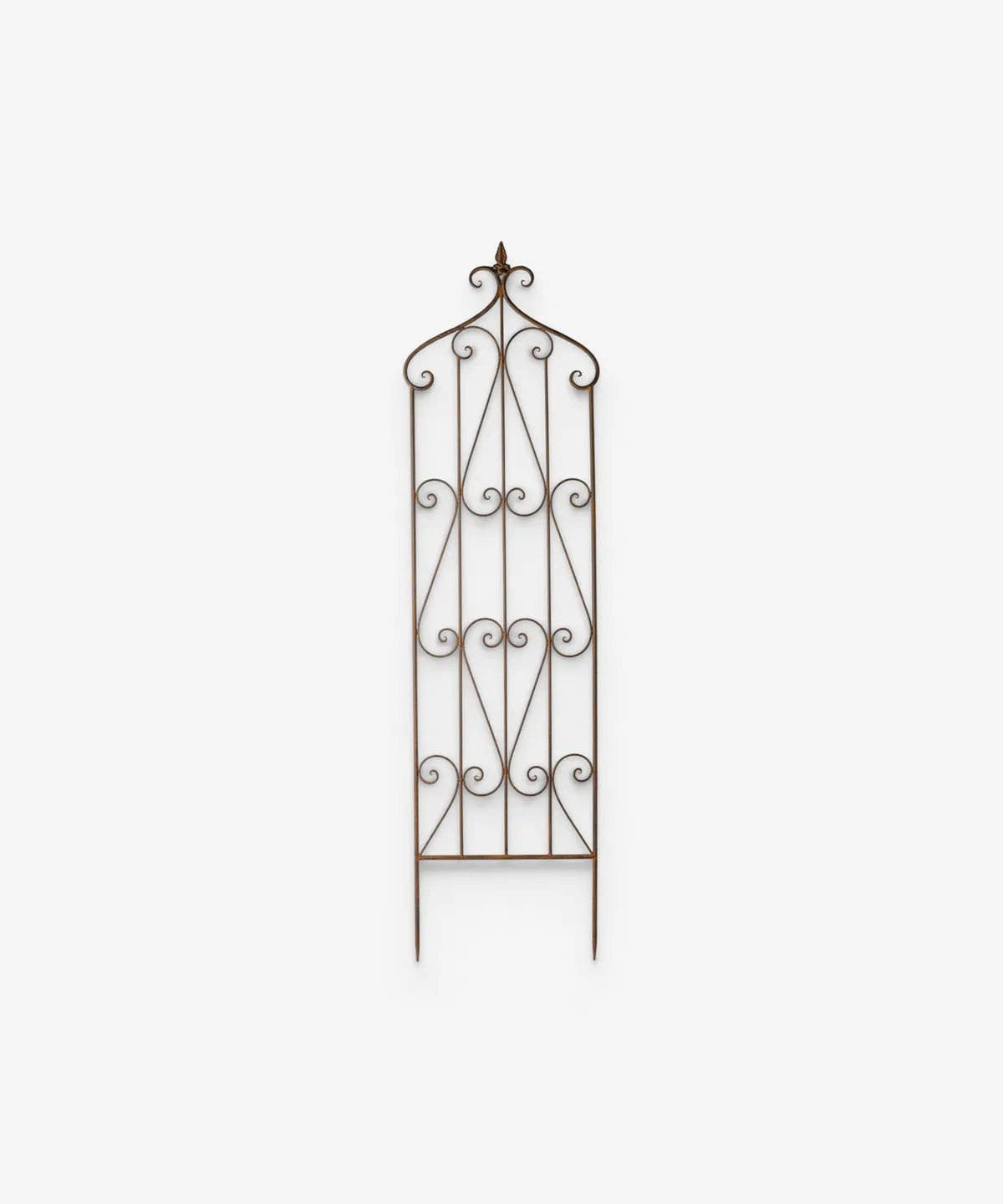 Ornamental Iron Garden Panel Tall