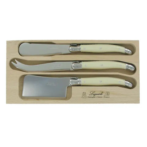 VERDIER 3pc Cheese Set - Ivory