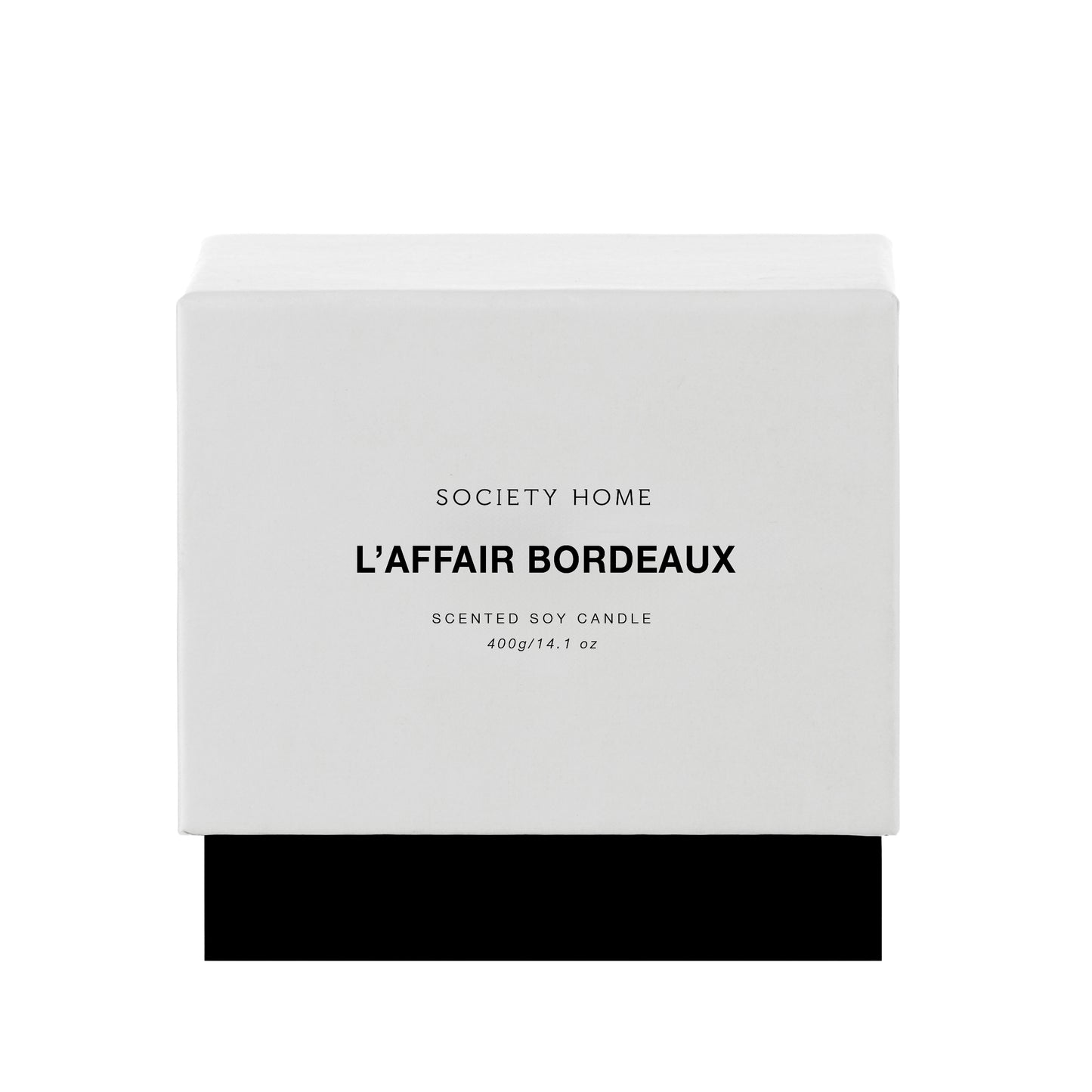 Society Home Scented Candle - L'Affair Bordeaux 400g
