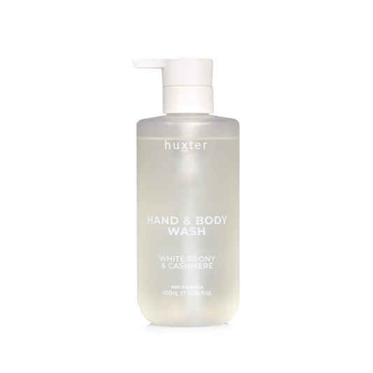 Huxter Hand & Body Wash -  White Peony & Cashmere 500mls