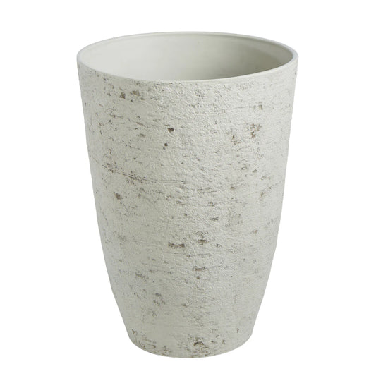 Rustic Stone Look Tall Planter