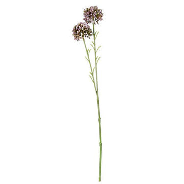 Faux Mini Allium Lavender 46cm
