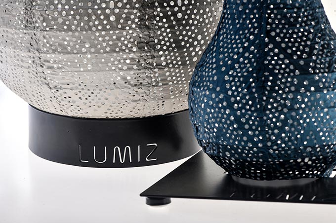 Lumiz Lantern Stand - Black Plate – oasisgardennz