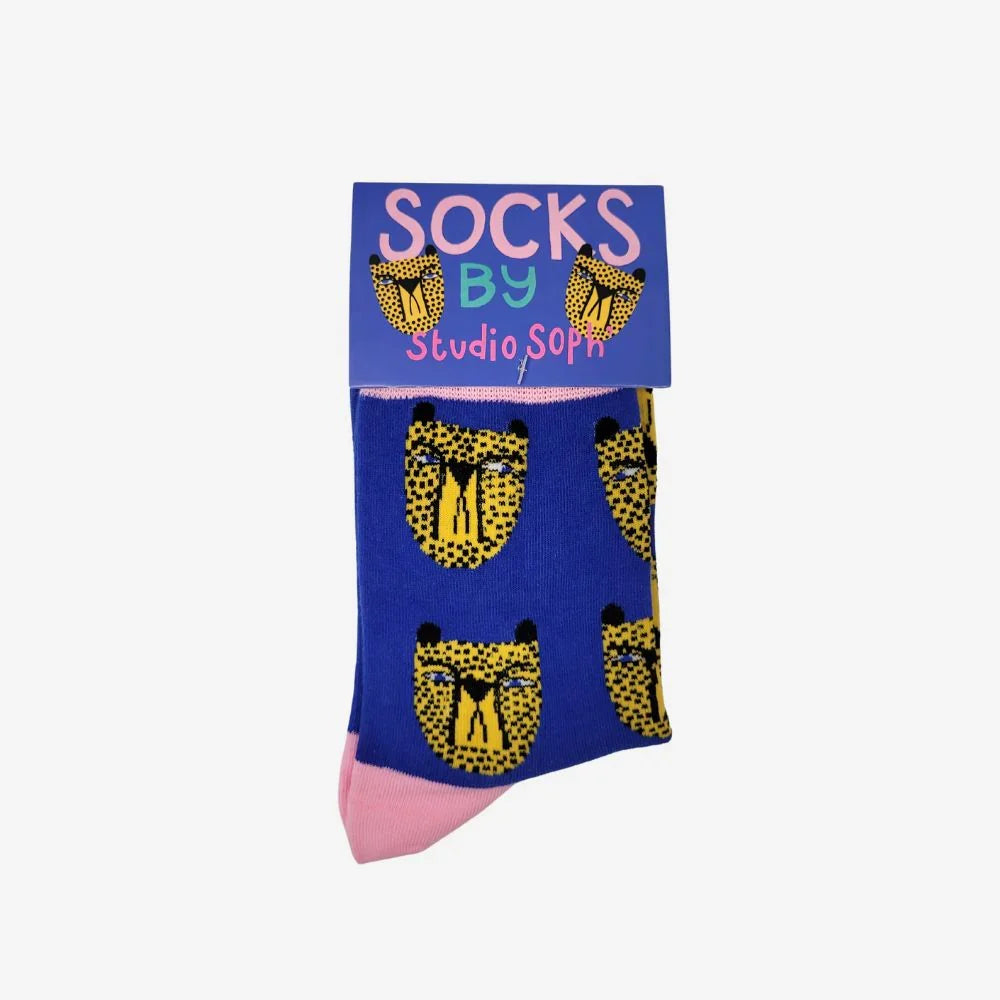Studio Soph Socks - Cheetah F**k Off