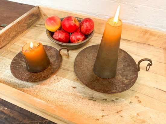 Iron Candle Plates