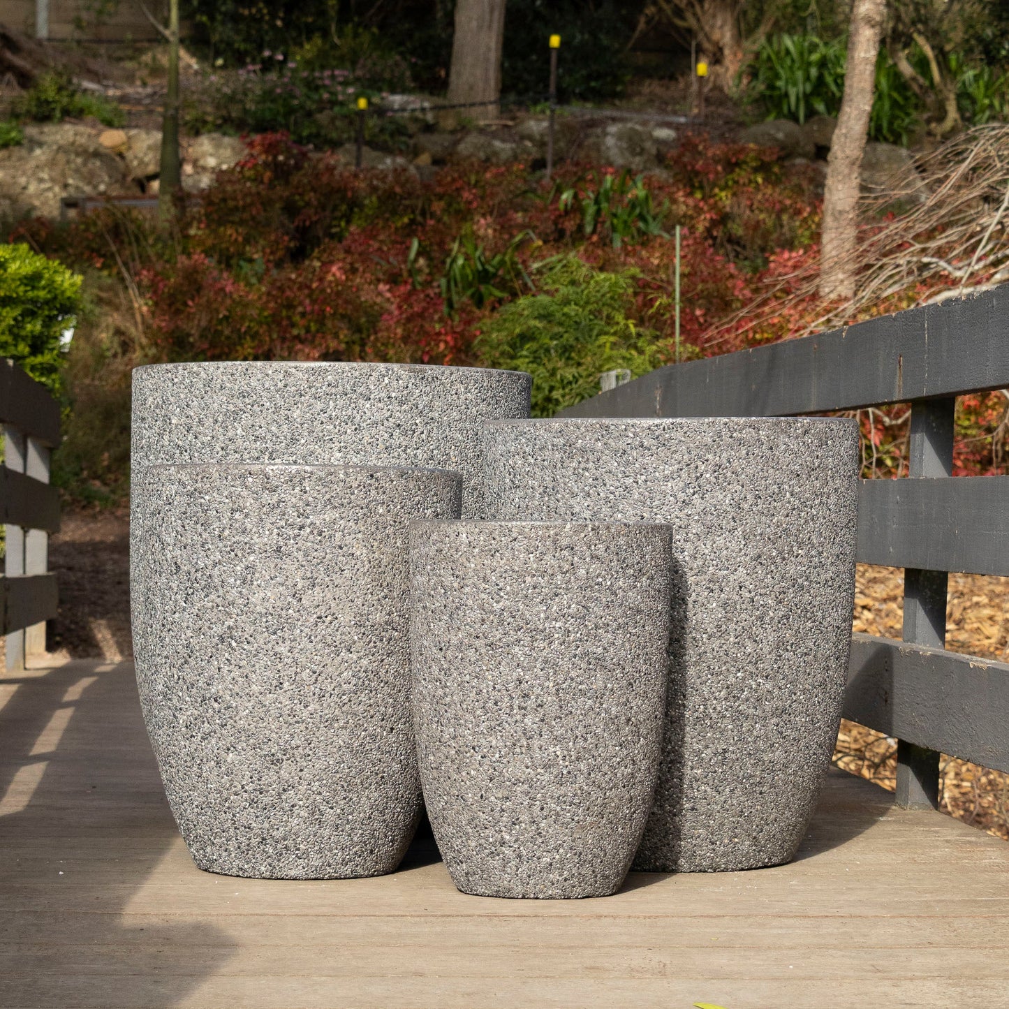 Chambers U Pot - Dark Grey Pebble